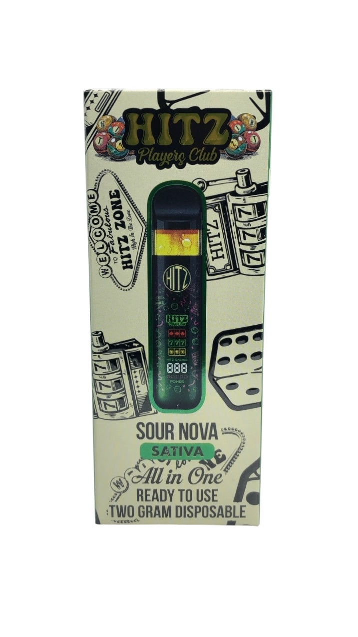 Sour Nova - Sativa 2g disposable HITZ