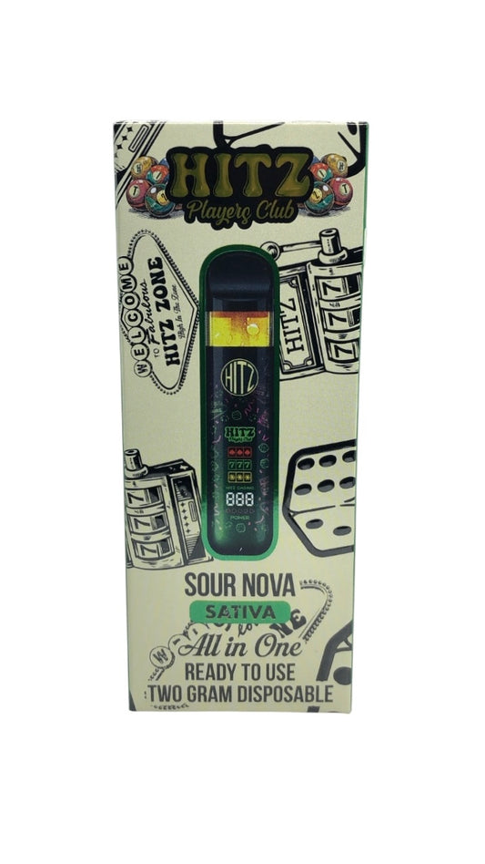 Sour Nova - Sativa 2g disposable HITZ
